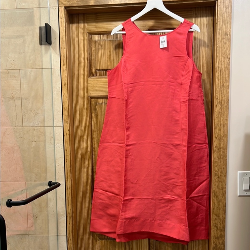 J.Jill Strawberry Sleeveless Dress
